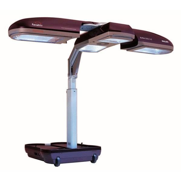 Philips Sunmobile HB871 uitklapbare mobiele zonnebank, Witgoed en Apparatuur, Zonnebanken en Gezichtsbruiners, Gebruikt, Zonnebank enkelzijdig