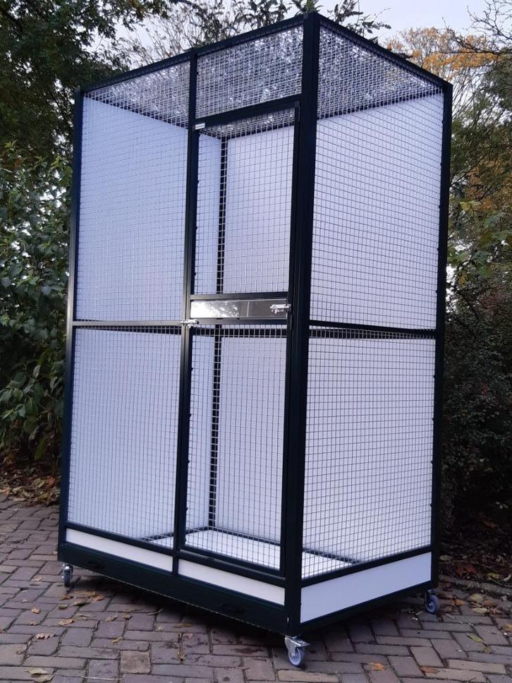 Papegaaien volières, Dieren en Toebehoren, Vogels | Hokken en Kooien, Nieuw, Vogelkooi, Aluminium, Ophalen of Verzenden