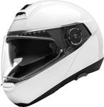 Schuberth C4 Pro wit maat M of L, Motoren, Kleding | Motorhelmen, Nieuw met kaartje, Overige merken, L, Systeemhelm