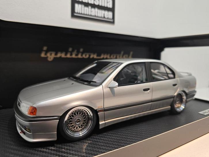 Nissan Primera P10 2.0Te Silver - 1:18 Ignition Models, Hobby en Vrije tijd, Modelauto's | 1:18, Nieuw, Auto, Ophalen of Verzenden