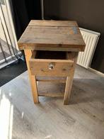 Steigerhouten bijzettafel, Ophalen