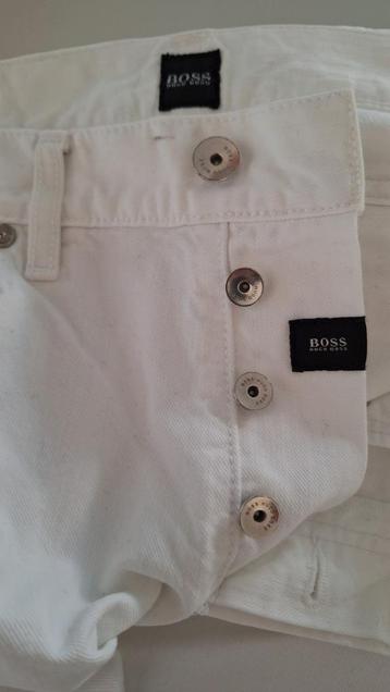 Fantastische Hugo Boss jeans 34/34 wit zomerjeans zgan