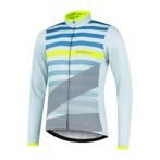 Rogelli Stripe Fietsshirt Lange Mouwen Heren Grijs/Fluor, Nieuw, Bovenkleding, Ophalen of Verzenden, Heren