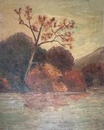 SADJI (Sha Qi, 1914–2005) Schilderij op paneel, gesigneerd, Ophalen of Verzenden