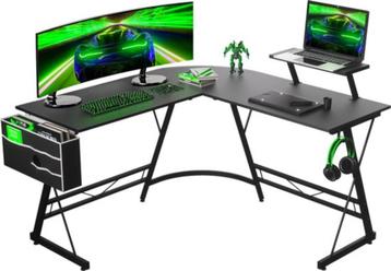 For The Win Hoekbureau - Gaming Bureau - 131x74x50 cm