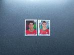 2 panini stickers Cristiano Ronaldo WK 2010/2014, Ophalen of Verzenden, Zo goed als nieuw, Poster, Plaatje of Sticker