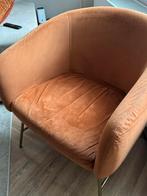 Stoel terra cotta kleur, Ophalen, Zo goed als nieuw, 50 tot 75 cm, Stof