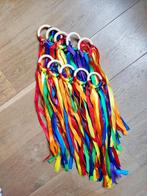 Danslinten zwierezwaaier 10 stuks met belletjes en regenboog, Ophalen of Verzenden, Nieuw