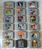 18 verschillende Nintendo 64 games.  Niet los te koop., Gebruikt, Ophalen of Verzenden