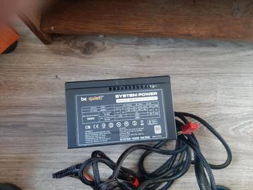 Be Quiet 550 watt Psu voeding beschikbaar voor biedingen