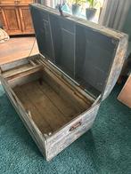 Oude timmermanskist.Houten kist, Ophalen