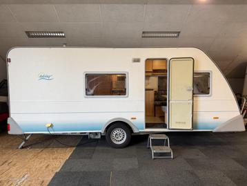 EIFELLAND 490 TKM STAPELBED TREINZIT GROTE ZIT TENT 5 PERS beschikbaar voor biedingen