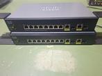 Cisco SG350-10P 10-Poort Gigabit PoE Managed Switch, Computers en Software, Netwerk switches, Ophalen of Verzenden, Gebruikt