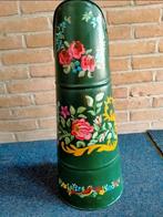 Vintage Beschilderde Kolenkit - Decoratief, Ophalen, Gebruikt, IJzer, Met handgreep