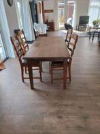 Echt Eiken eet hoek, Ophalen, Gebruikt, Echt Eiken, 4 tot 6 stoelen