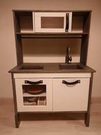 Ikea speelgoedkeuken greywash met inhoud., Ophalen, Gebruikt, Hout, Speelkeuken