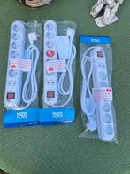 3 stuks 6 voudige stekkerblok met beveiliging, Ophalen, Nieuw, Apparatuur