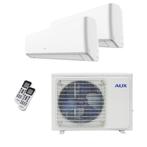 AUX AIRCO MULTISPLIT 5,3 kW MET 2 x 2,5 kW binnendelen WIFI, Nieuw, Afstandsbediening, 100 m³ of groter, Ophalen of Verzenden