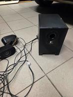 Logitech mini boxen, Computers en Software, Pc speakers, Ophalen, Zo goed als nieuw