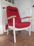 Senioren fauteuil met elektrisch verstelbare rugleuning, Ophalen, Gebruikt, 50 tot 75 cm