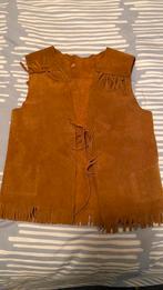 Cowboy hesje v suede / leer  ( S ), Kleding | Dames, Ophalen of Verzenden, Zo goed als nieuw, Maat 38/40 (M), Carnaval
