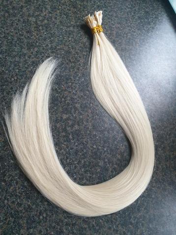 Keratin wax hair extensions/Fusion hair extensions.  beschikbaar voor biedingen