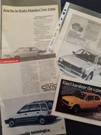 Honda Civic – diverse originele advertenties, Ophalen of Verzenden, Zo goed als nieuw, Auto's