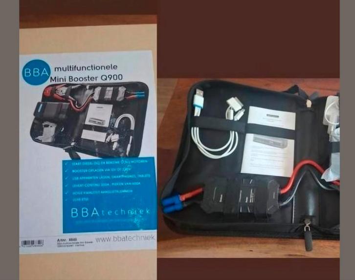 Multifunctionele Mini Booster Q900 - Start Hulp!, Auto diversen, Jumpstarters, Ophalen