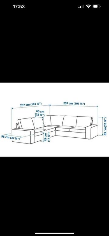Ikea Kivik Hoekbank - Ruim en Comfortabel - afbeelding 4