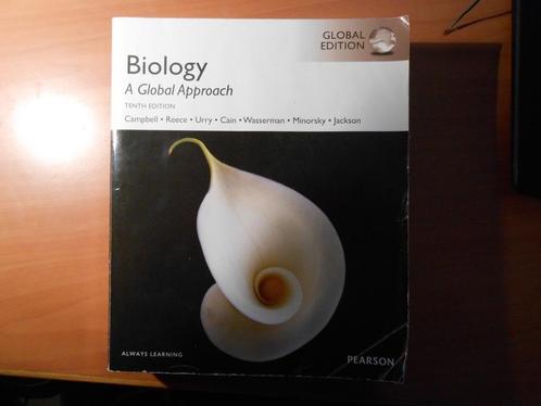 Pearsons Biology Global Edition 10e druk, Boeken, Studieboeken en Cursussen, Gelezen, WO, Beta, Ophalen of Verzenden