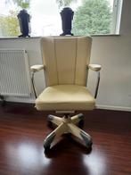 Gispen 357 President Bureau Stoel, Nieuwe bekleding., Ophalen, Zo goed als nieuw, Beige, Bureaustoel