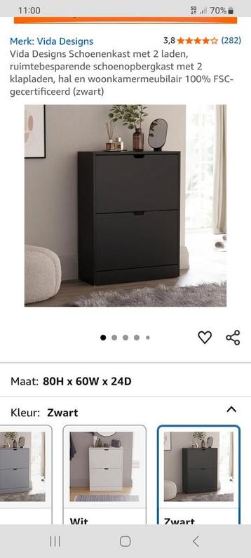 vida schoenenkast  beschikbaar voor biedingen