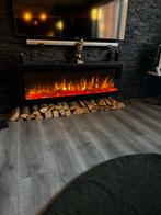Elektrische Sfeerhaard met Verwarming - 128cm, Ophalen of Verzenden, Nieuw, Vrijstaande haard, Elektrische haard