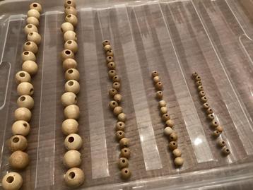 Kralen houten kralen 78 stuks vintage beschikbaar voor biedingen
