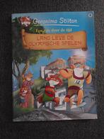 Geronimo Stilton lang leve de Olympische spelen, Eén stripboek, Ophalen of Verzenden, Zo goed als nieuw