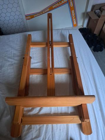 Houten Schildersezel - Tafelmodel beschikbaar voor biedingen