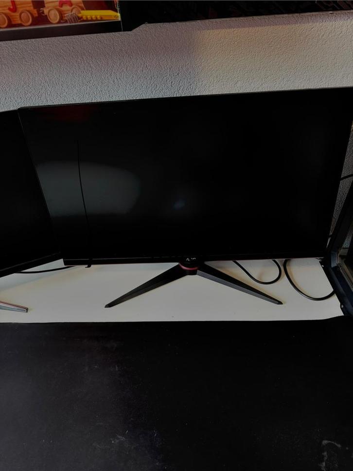 AOC 27G2SU/BK, Computers en Software, Monitoren, Zo goed als nieuw, 151 t/m 200 Hz, HDMI, Gaming, In hoogte verstelbaar, LED, HD
