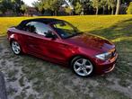 BMW 120i Cabrio Automaat /Leder | CarPlay | Sfeerverlichting, Auto's, BMW, Zwart, 4 cilinders, Cabriolet, Leder