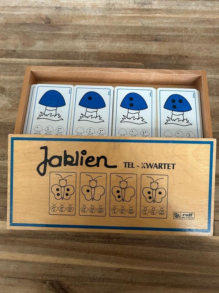 Rolf: Jaklien tel-kwartet, Kinderen en Baby's, Speelgoed | Educatief en Creatief, Gebruikt, Rekenen, Ophalen of Verzenden