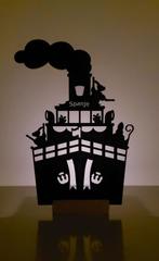 Sinterklaas decoratie tafereeltje "Stoomboot", Diversen, Sinterklaas, Info@decoartbybart.nl, Nieuw, Ophalen of Verzenden, Deco Art by Bart
