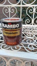 Rambo beits pantserbeits red cedar 0,75 l voor 13 16 m2, Bruin, Nieuw, Beits, Ophalen of Verzenden