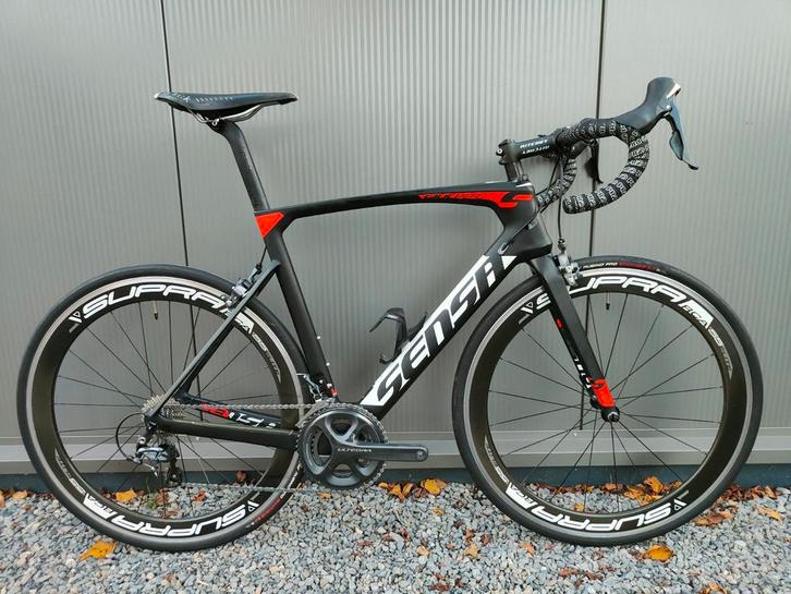 Sensa GiuliAero racefiets.
56cm carbon frame. Carbon wielen!, Fietsen en Brommers, Fietsen | Racefietsen, Zo goed als nieuw, Heren
