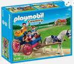 Playmobil paard en wagen met familie (5226), Ophalen, Gebruikt, Complete set