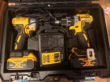 DeWALT 18V Li-ion XR accu combiset (2 x 5.0Ah) in TSTAK beschikbaar voor biedingen