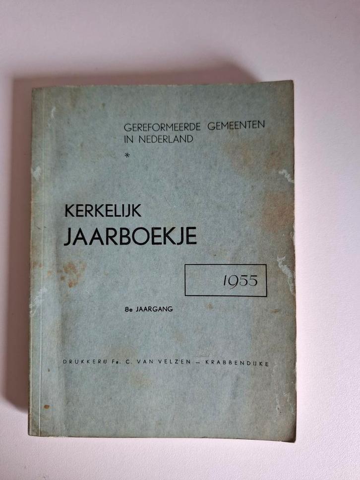 Kerkelijk Jaarboekje 1955 - Gereformeerde Gemeenten, Boeken, Godsdienst en Theologie, Gelezen, Christendom | Protestants, Ophalen of Verzenden