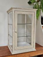 Antieke TOONBANKVITRINE * toonbank winkel toog vitrine, Huis en Inrichting, Ophalen, Gebruikt, 50 tot 100 cm, Glas