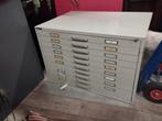 Enorme zware ladekast voor mappen posters 12 lades, Huis en Inrichting, Kasten | Ladekasten, Ophalen, Gebruikt, 5 laden of meer