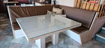 Loungeset steigerhout / keukenzit beschikbaar voor biedingen