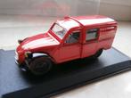 Citroen 2CV posterijen - Eligor, Hobby en Vrije tijd, Modelauto's | 1:43, Verzenden, Nieuw, Auto