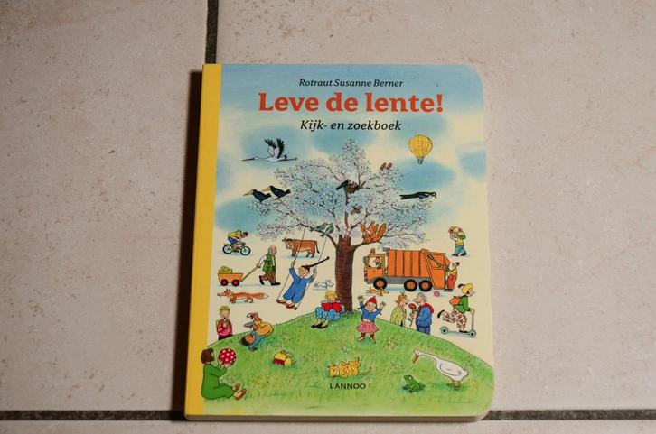 Klein Kijk- zoekboek Leve de Lente! / Rotraut Susanne Berner, Boeken, Kinderboeken | Baby's en Peuters, Zo goed als nieuw, 2 tot 3 jaar